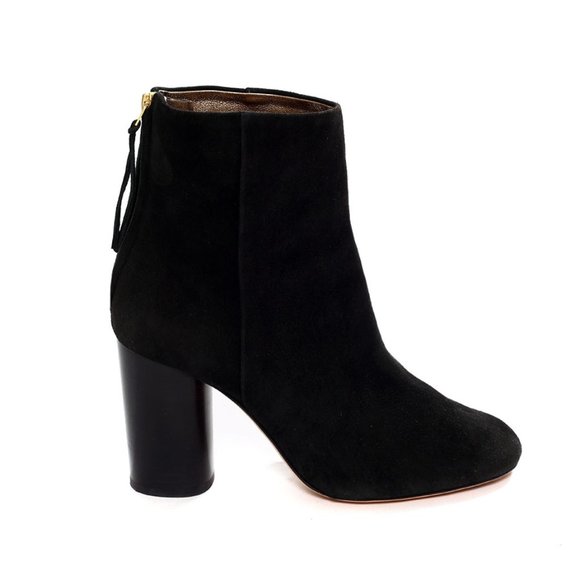 ISABEL MARANT GARETT black suede block-heel ankle boots $940 - Picture 3 of 5
